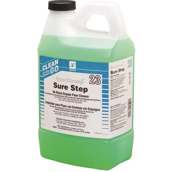 Spartan Chemical Co SparClean Sure Step 2 Liter Clean Scent Enzyme Floor Cleaner 480202